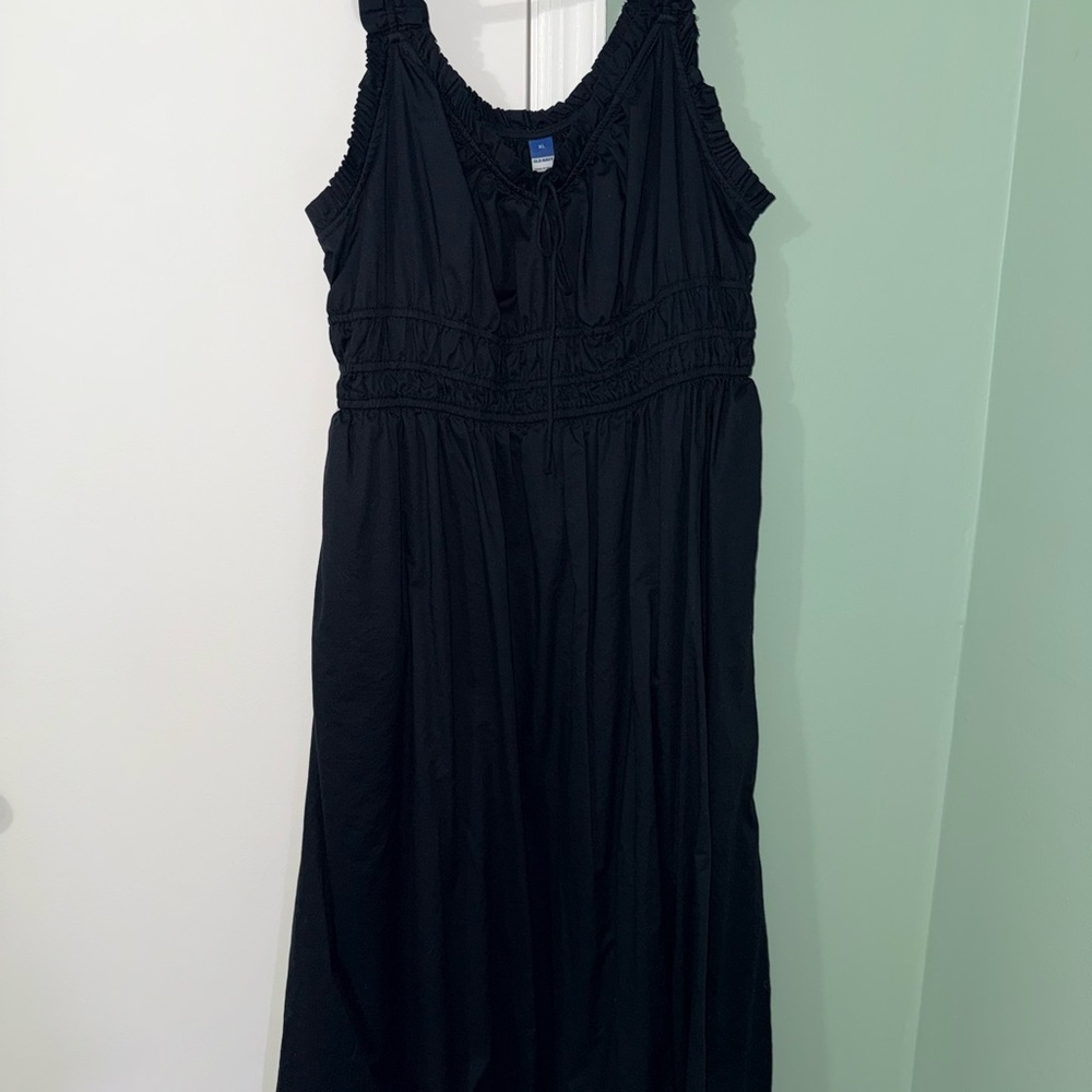 Old Navy Black Maxi Dress